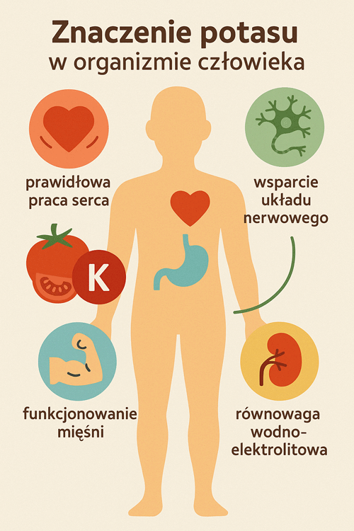 Znaczenie Potasu w organizmie czlowieka